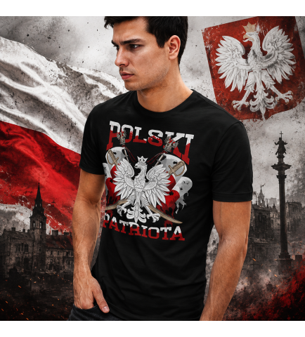 KOSZULKA PATRIOTYCZNI POLSKI PATRIOTA